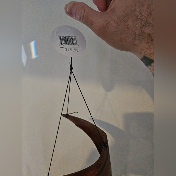 Wood and Metal Wind Chime - Picture 2 of 2